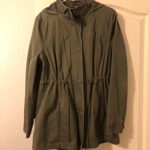 Army green Long Jacket
